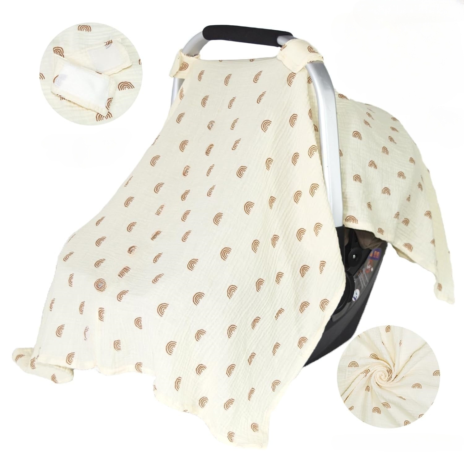 Baby Nursery Accessories - Baby Basket Cover Stroller Blankets Cotton