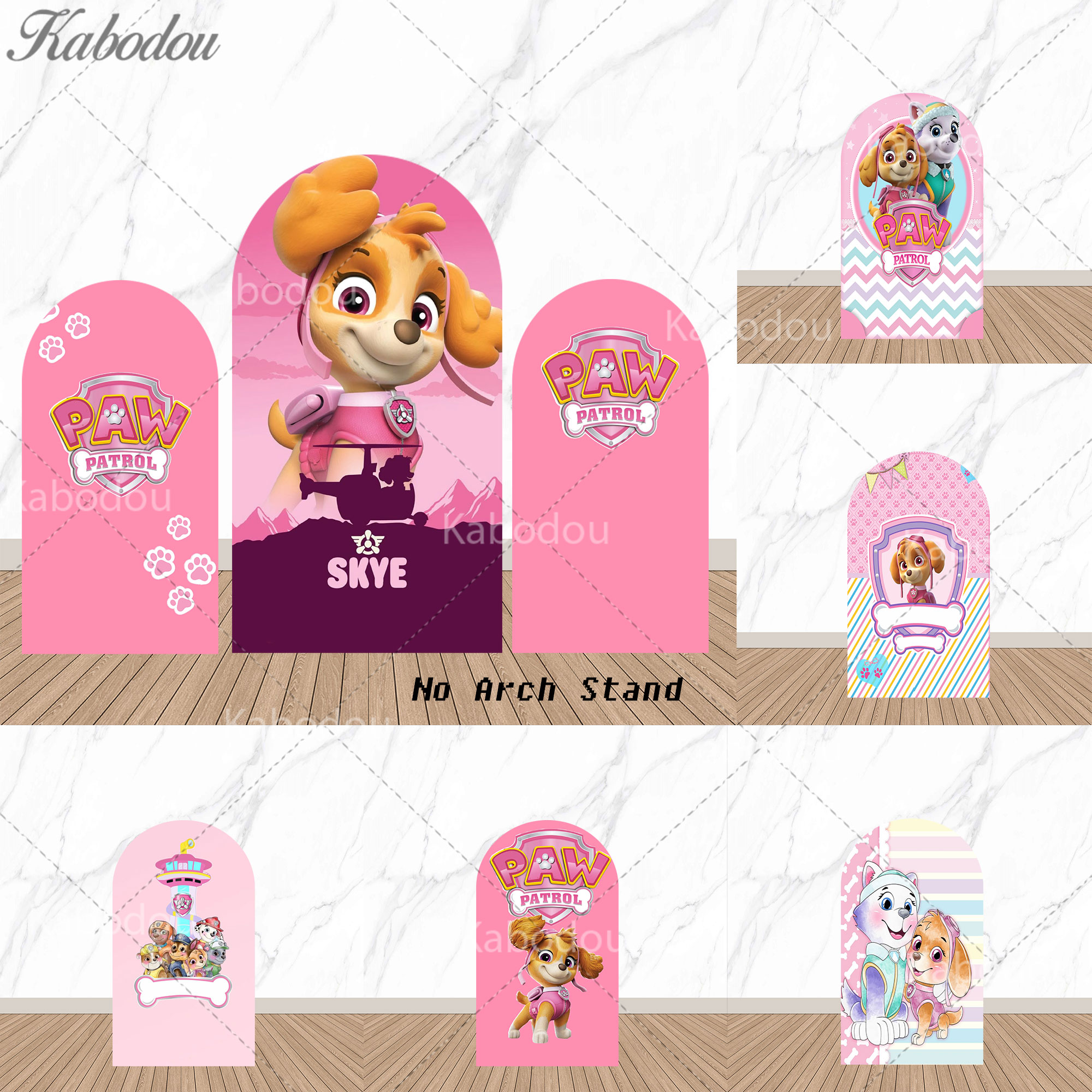 Baby Nursery Hanging Decor - Paw Patrol Arch Backdrop Children Girls