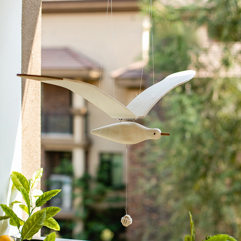 Baby Nursery Hanging Decor - Creative Wall Hanging Fly Seagull Bird