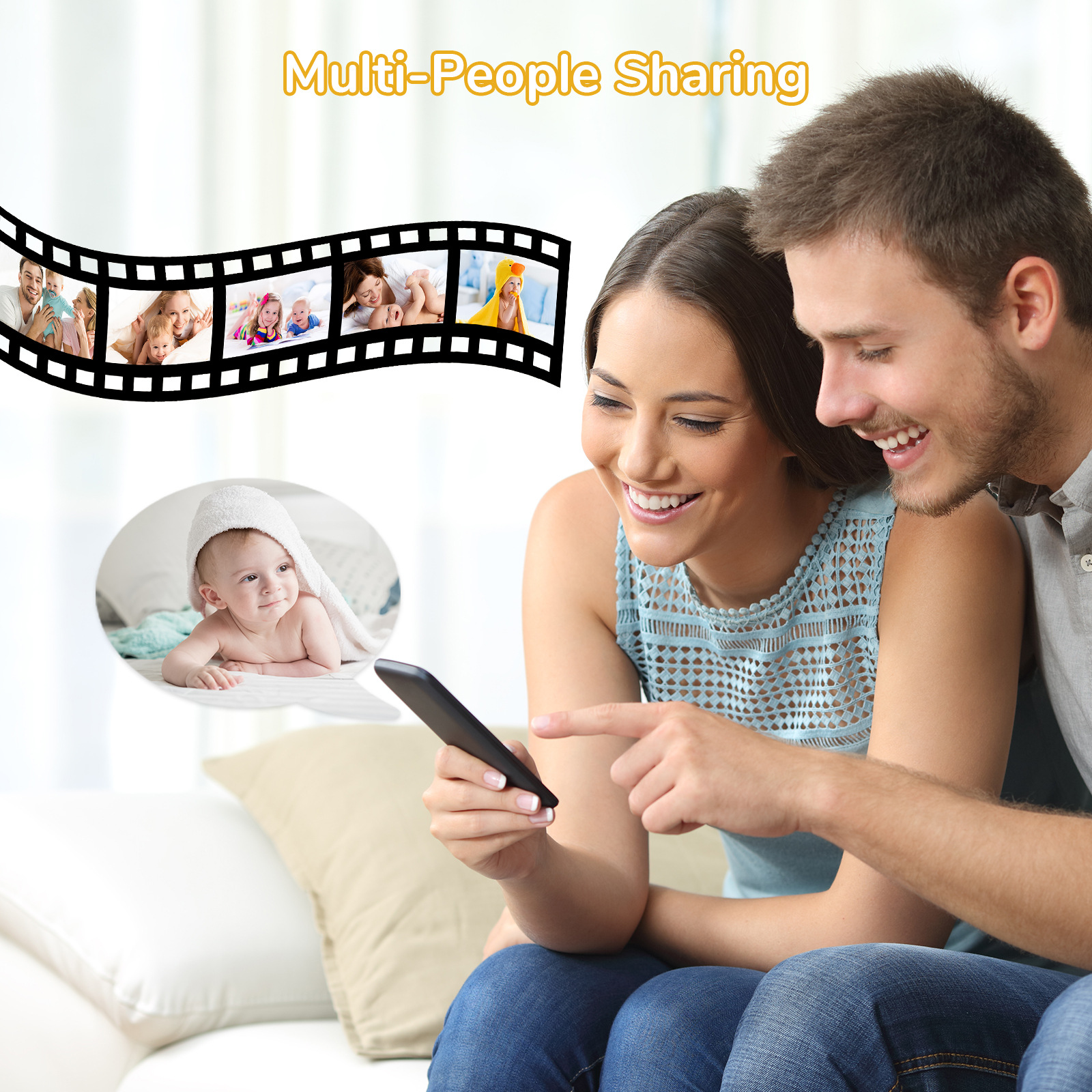 VB803 PRO Baby Monitor with 2p - Baby Monitor Split Screen บทวิจารณ์และราคา