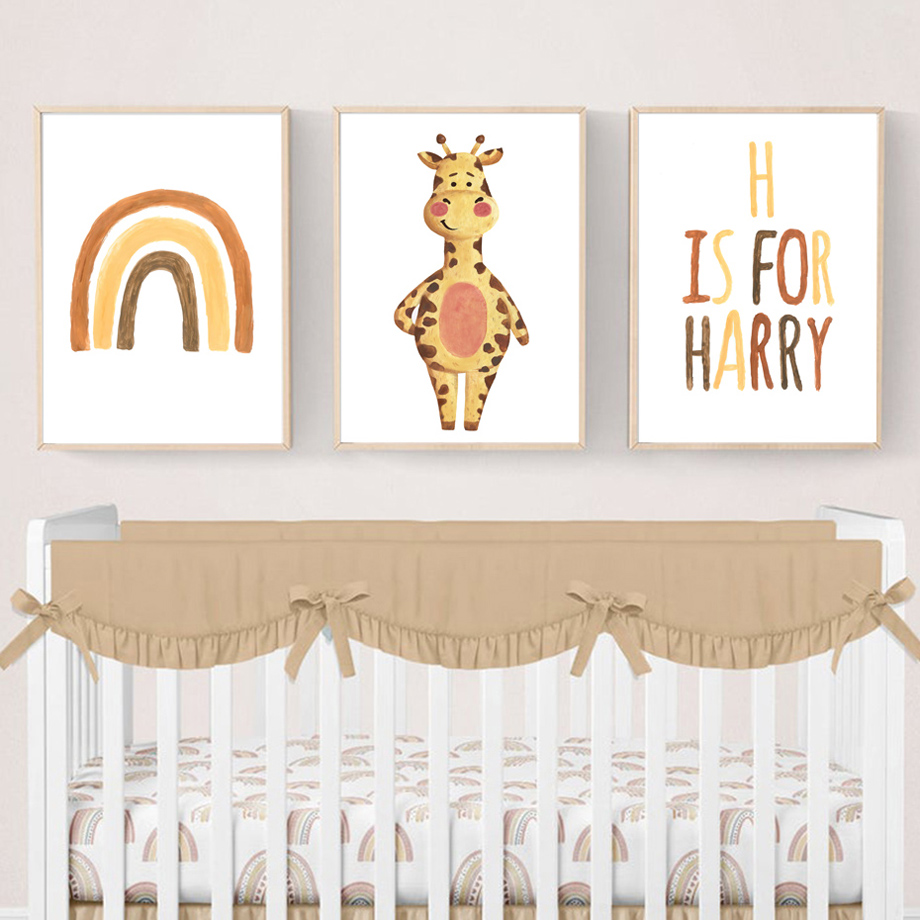 Boho Safari Nursery Wall Art I - Baby Nursery Quotes Wall Art บทวิจารณ์และราคา