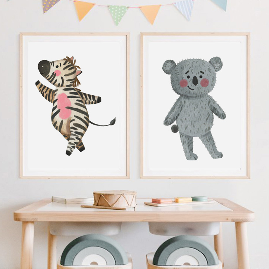 Boho Safari Nursery Wall Art I - Baby Nursery Quotes Wall Art บทวิจารณ์และราคา