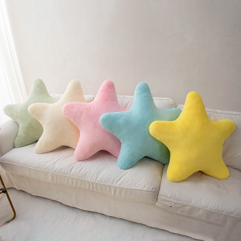 Star Shaped Pillow Soft Plush  - Baby Nursery Cushion บทวิจารณ์และราคา