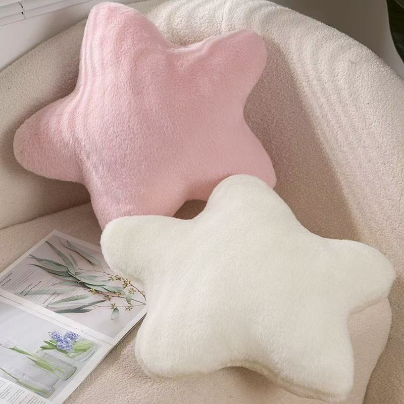 Star Shaped Pillow Soft Plush  - Baby Nursery Cushion บทวิจารณ์และราคา