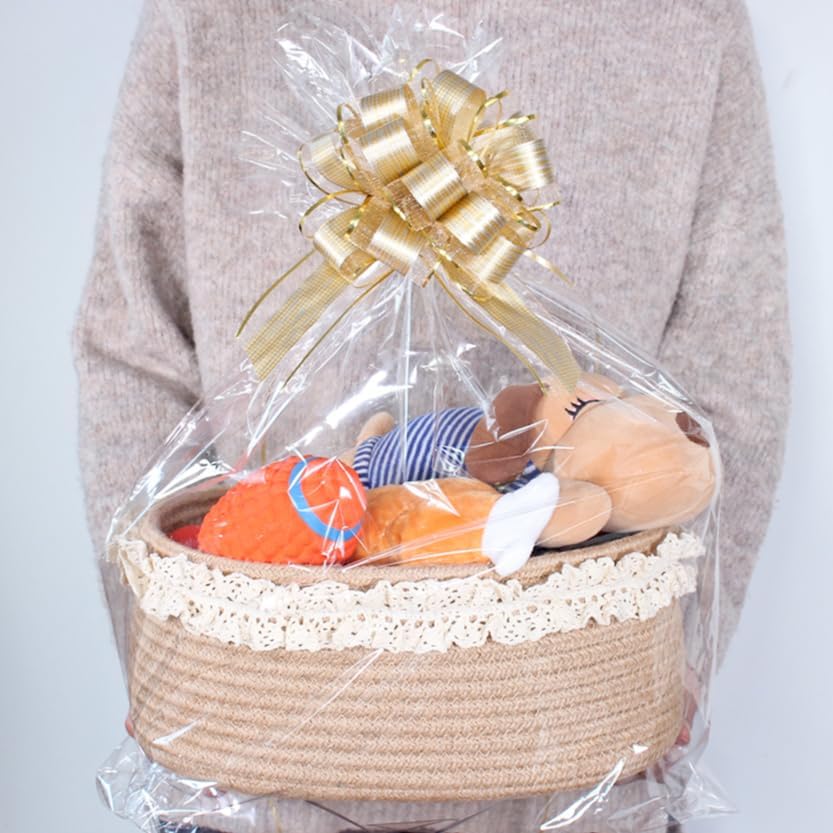 Small Brown Jute Woven Storage - Baby Nursery Storage บทวิจารณ์และราคา