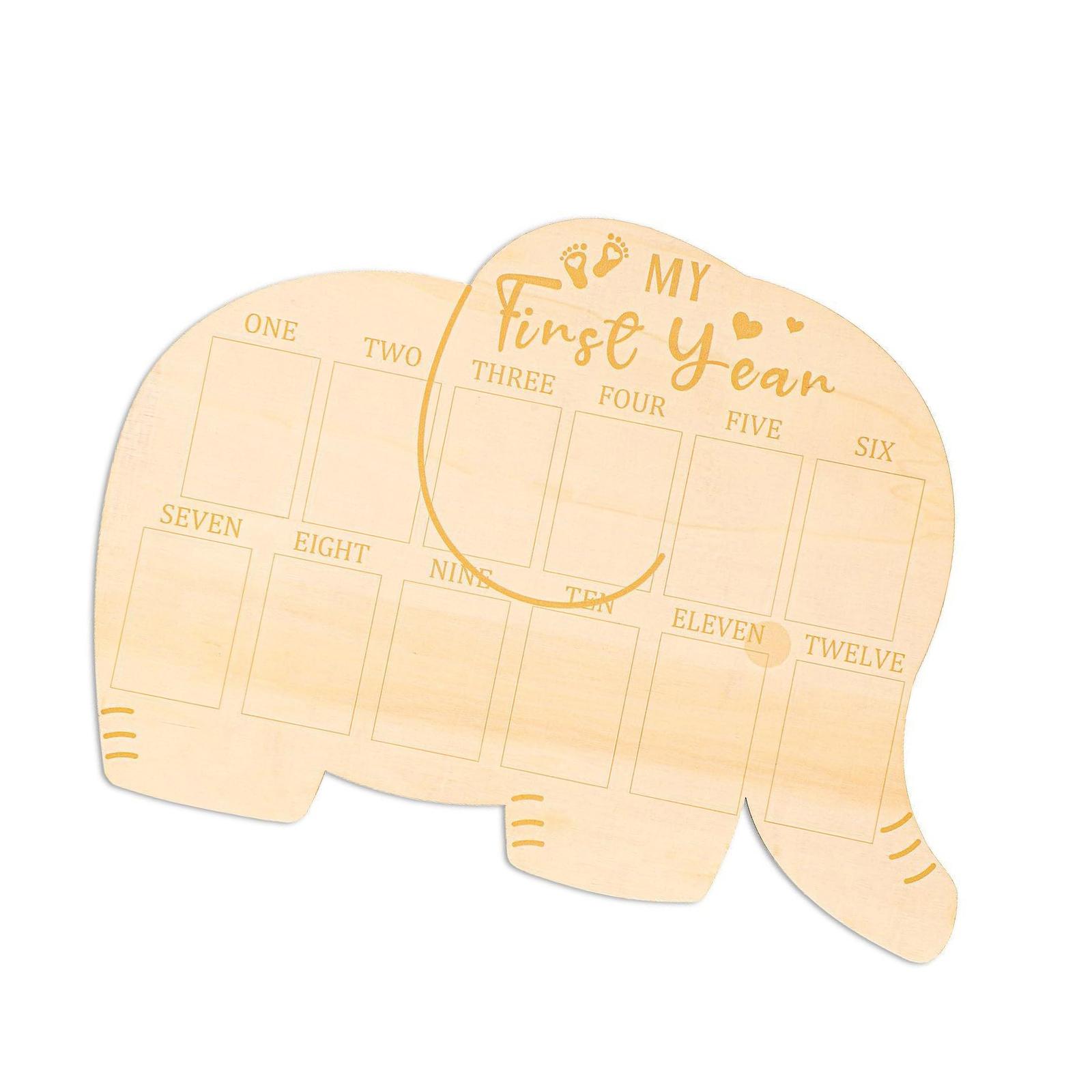 Baby Milestone Photo Board 1st - Baby Nursery Gender Neutral บทวิจารณ์และราคา