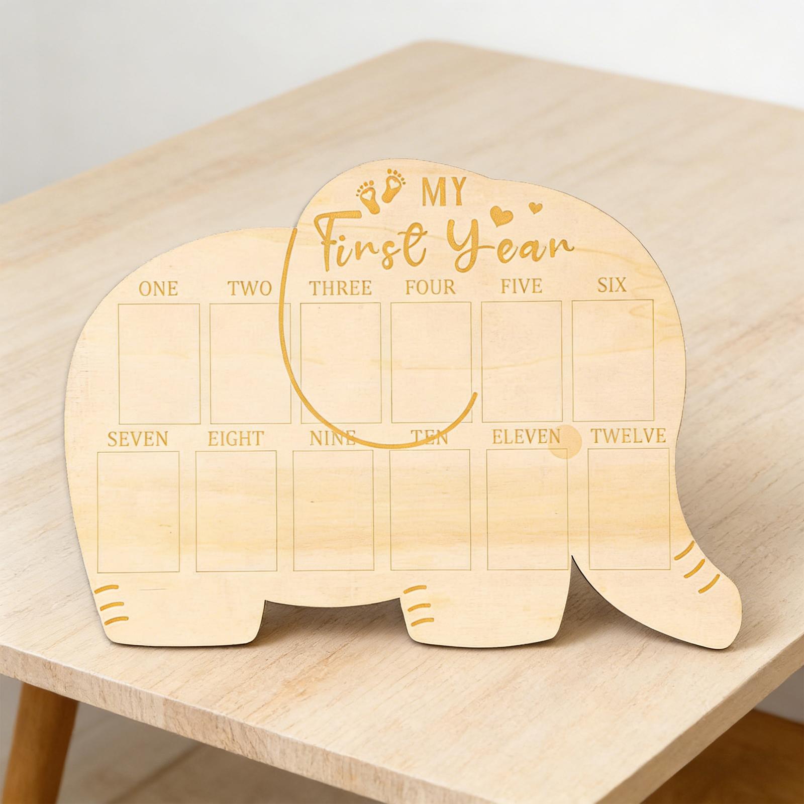 Baby Milestone Photo Board 1st - Baby Nursery Gender Neutral บทวิจารณ์และราคา