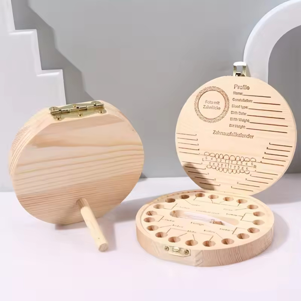 1PC Children's Milk Tooth Box  - Baby Keepsake Box บทวิจารณ์และราคา