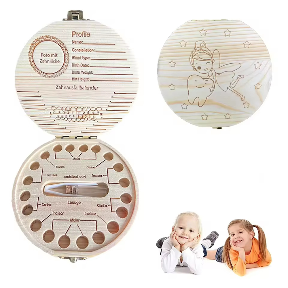 1PC Children's Milk Tooth Box  - Baby Keepsake Box บทวิจารณ์และราคา