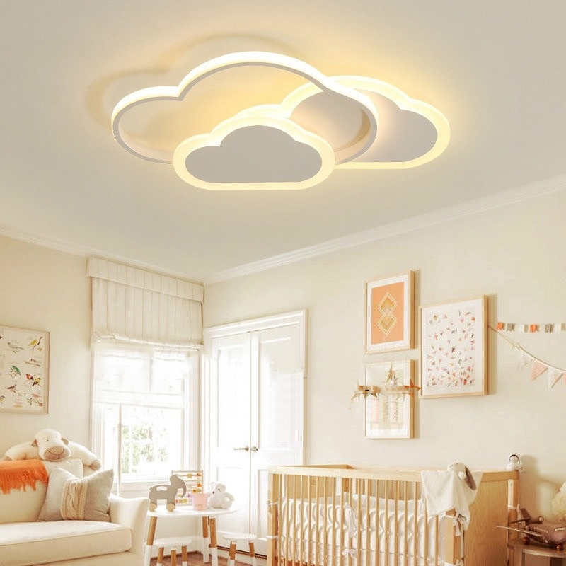 White Cloud Ceiling Light Kids - Baby Nursery Chandelier บทวิจารณ์และราคา