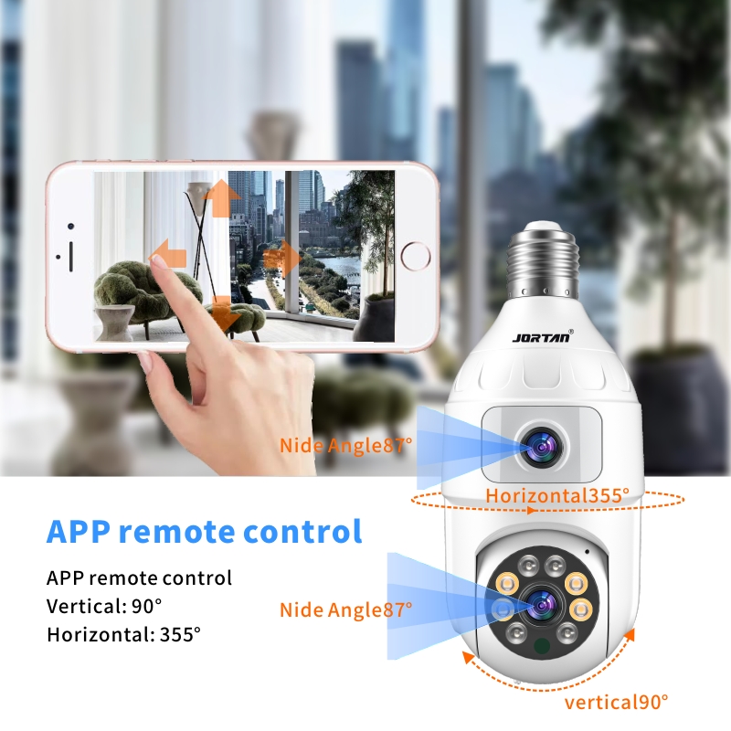 4MP Bulb E27 Dual Lens 360 Ind - Baby Monitor Split Screen บทวิจารณ์และราคา