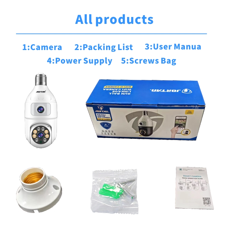 4MP Bulb E27 Dual Lens 360 Ind - Baby Monitor Split Screen บทวิจารณ์และราคา