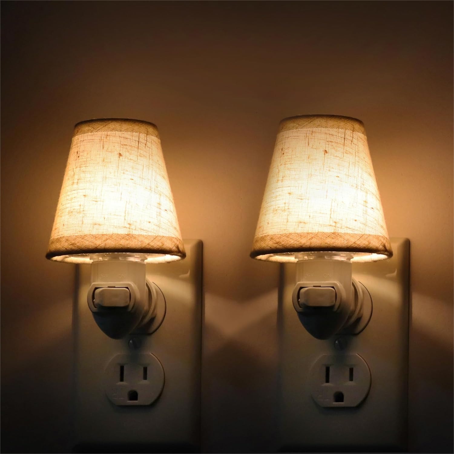 Vintage Plug in Night Light wi - Baby Nursery Light Shade บทวิจารณ์และราคา