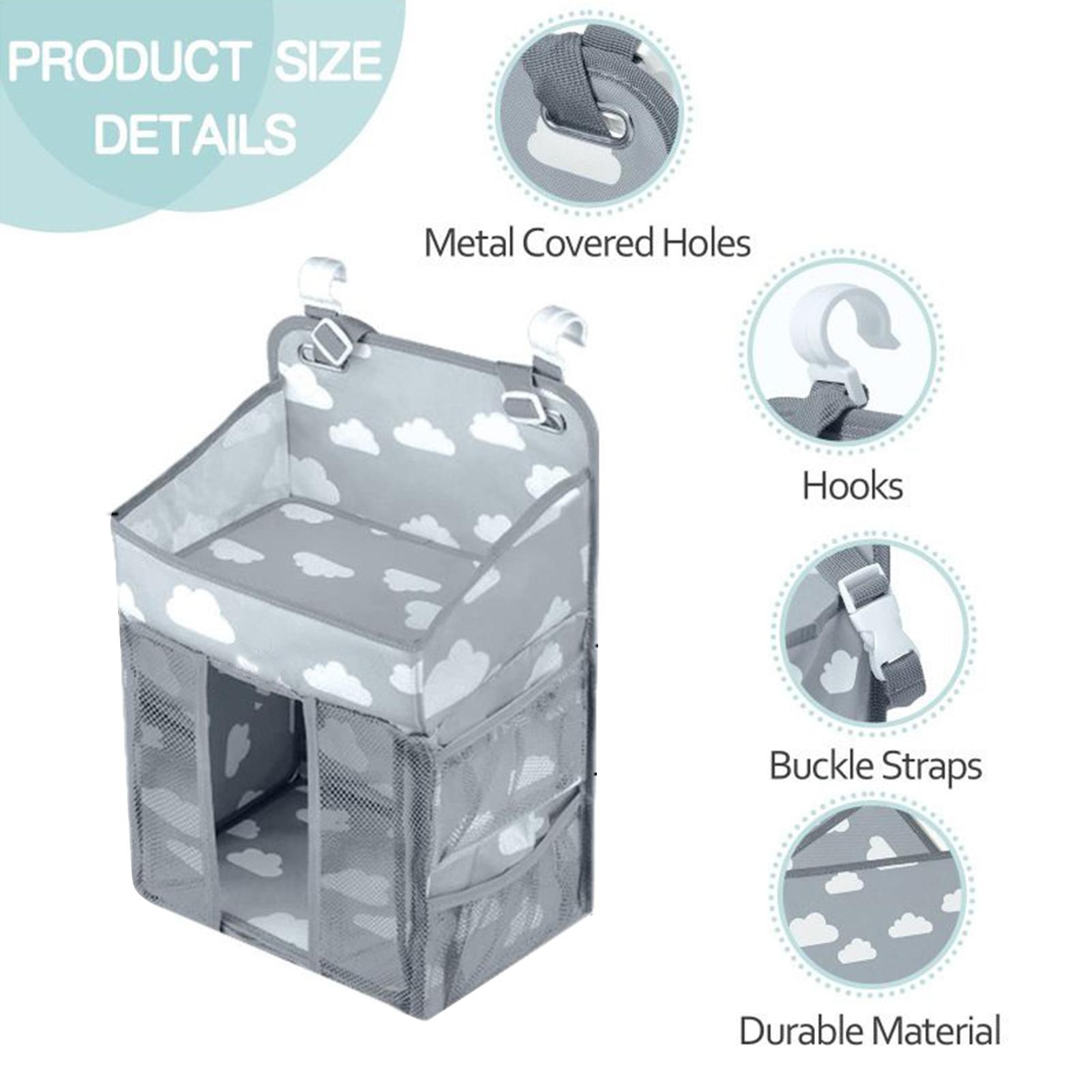 Crib Diaper Organizer Waterpro - Baby Nursery Storage บทวิจารณ์และราคา