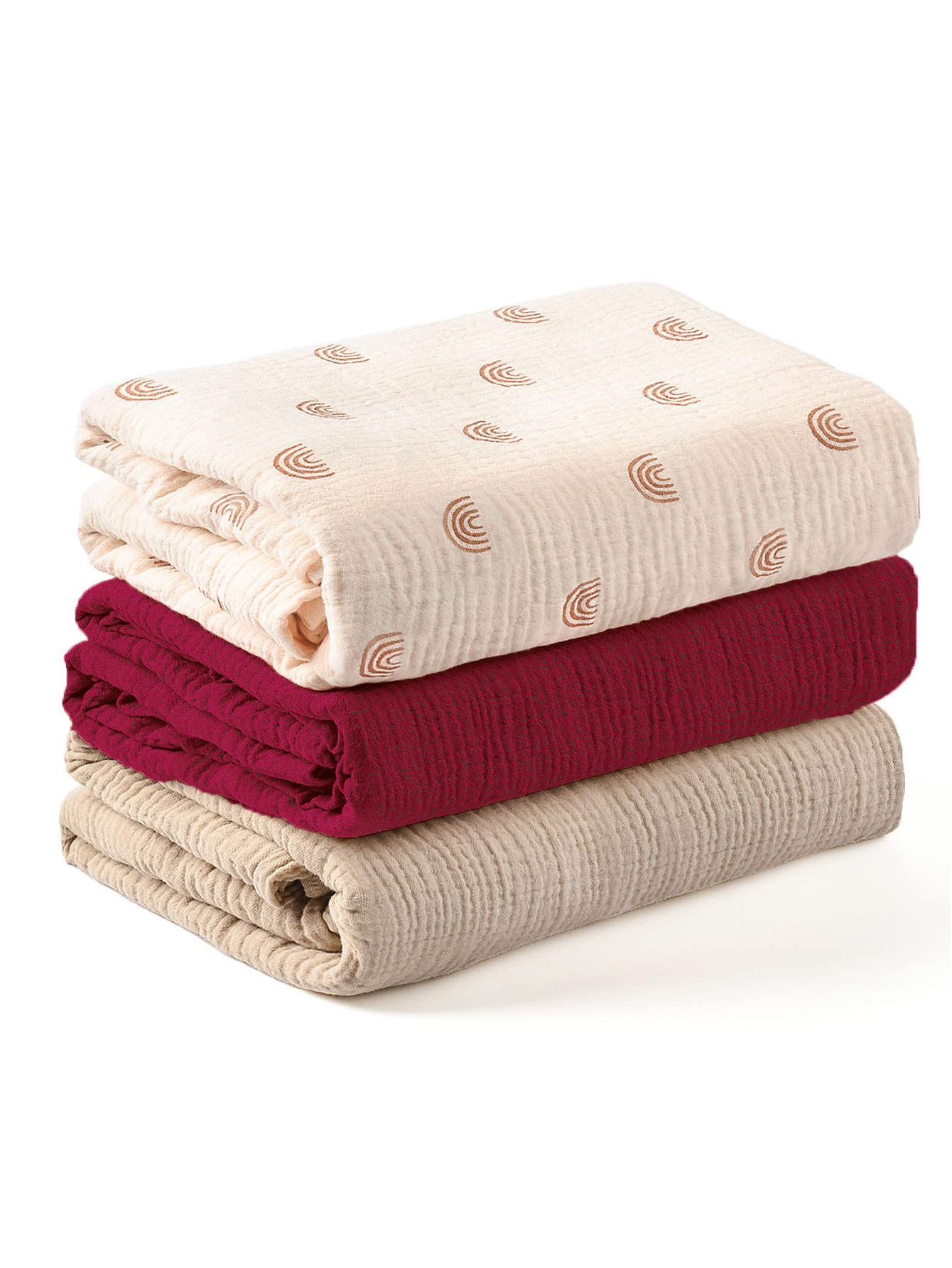 3PCS/set Soft Breathable Newbo - Baby Nursery Accessories บทวิจารณ์และราคา