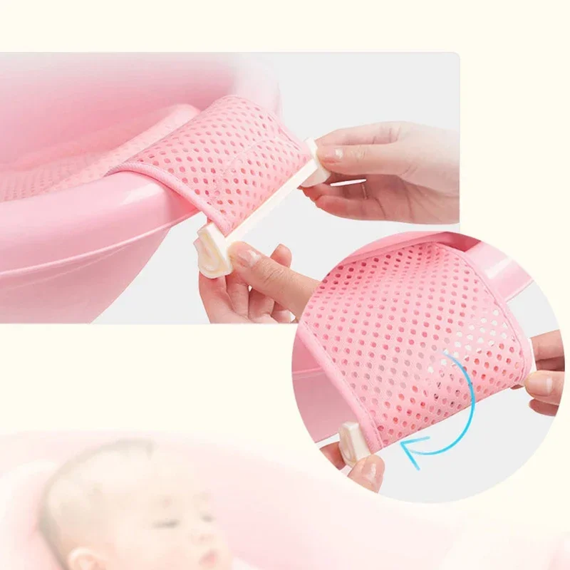 Newborn Adjustable Bathtub Pil - Baby Nursery Cushion บทวิจารณ์และราคา