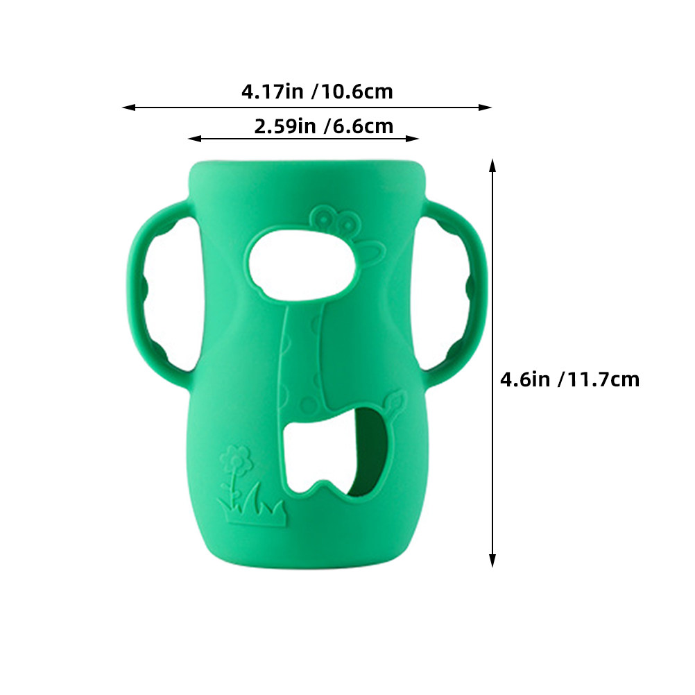 3Pcs Silicone Baby Bottle Slee - Baby Nursery Accessories บทวิจารณ์และราคา