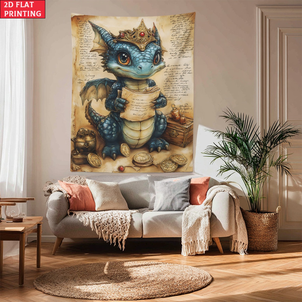 Dragon baby crown treasure fan - Baby Nursery Hanging Decor บทวิจารณ์และราคา