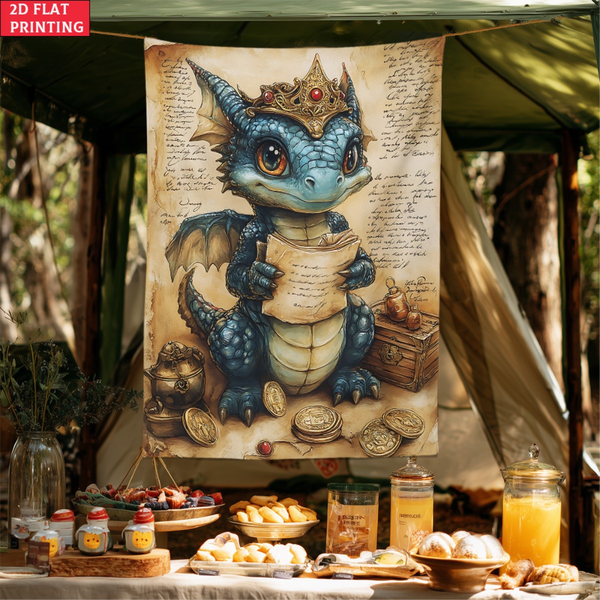 Dragon baby crown treasure fan - Baby Nursery Hanging Decor บทวิจารณ์และราคา