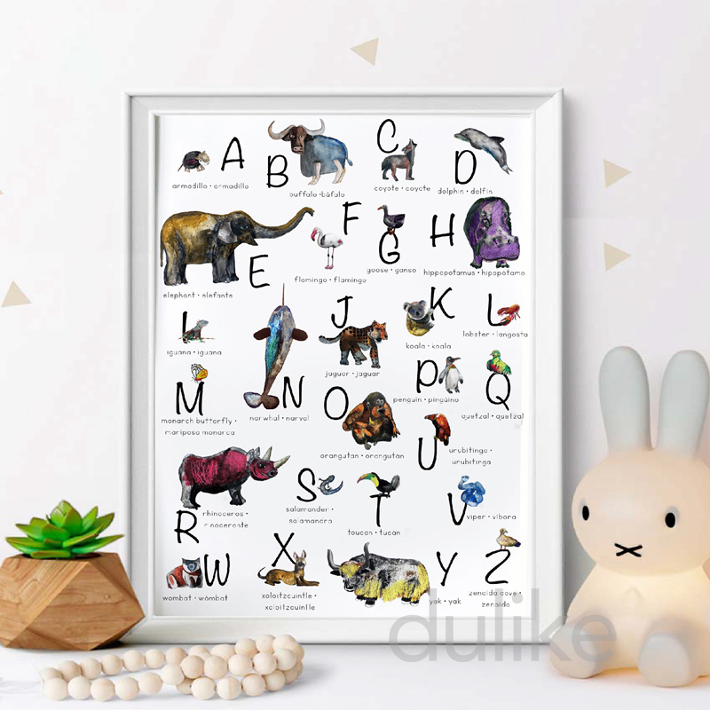 Spanish Kids Bedroom Art Decor - Baby Nursery Quotes Wall Art บทวิจารณ์และราคา