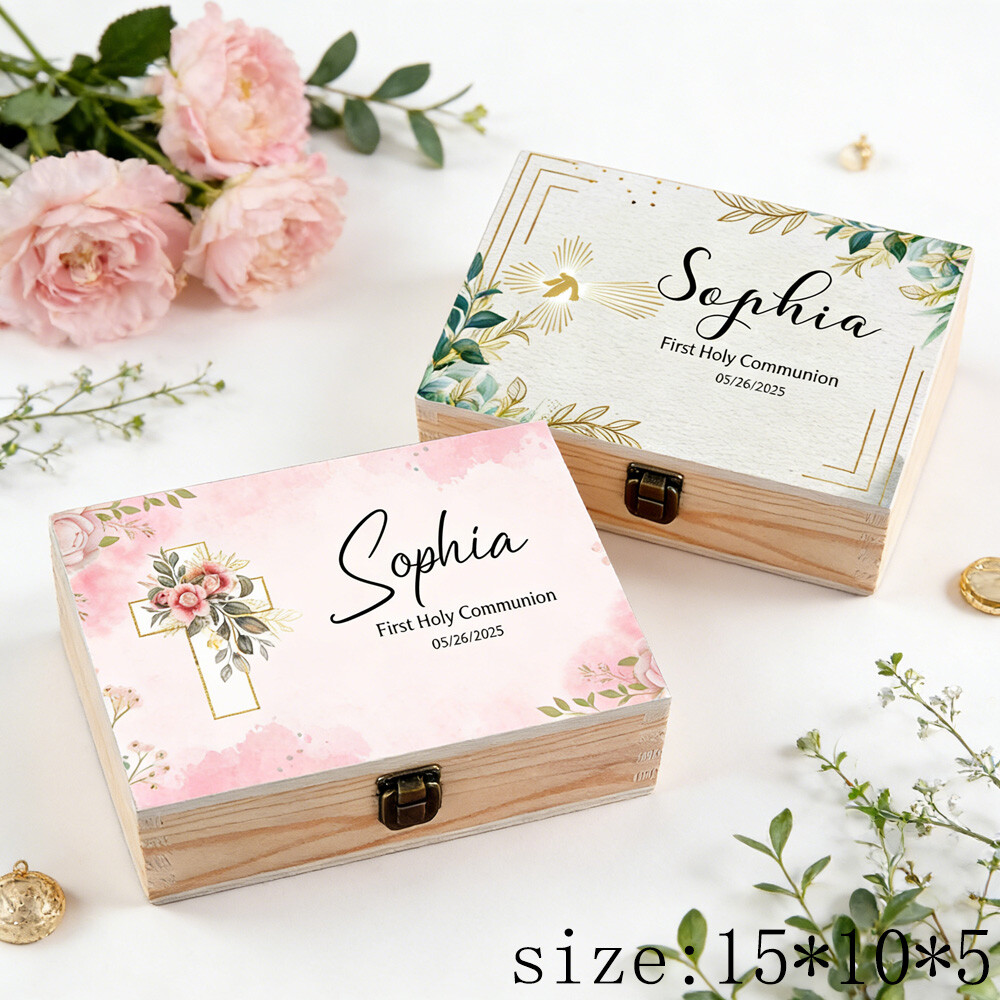Personalized Baby First Holy C - Baby Keepsake Box บทวิจารณ์และราคา