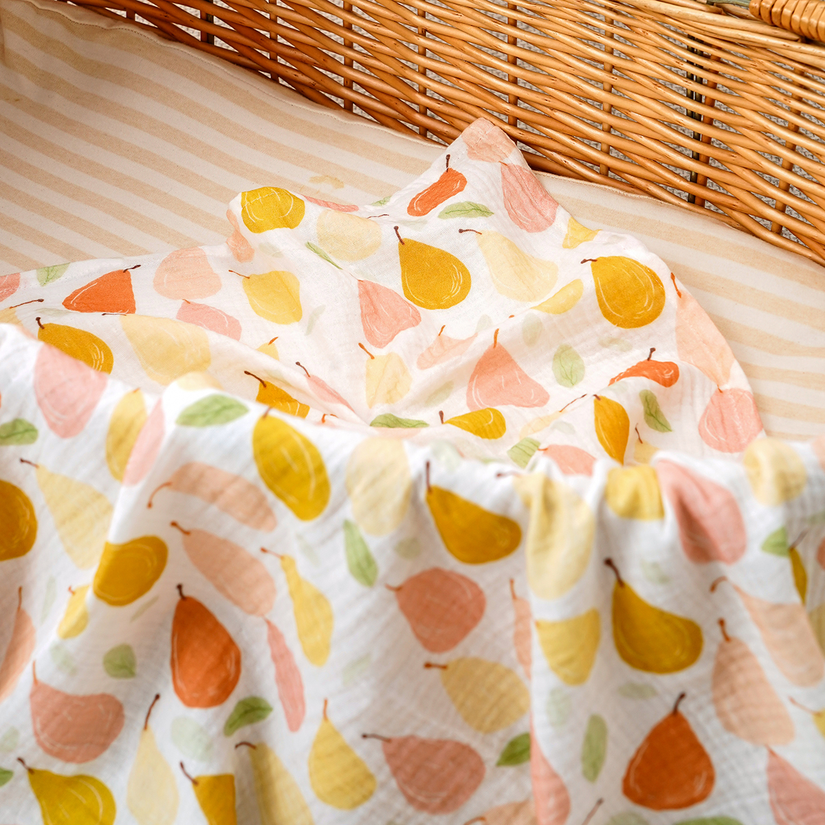 100%Cotton Crepe Blanket Newbo - Baby Nursery Accessories บทวิจารณ์และราคา