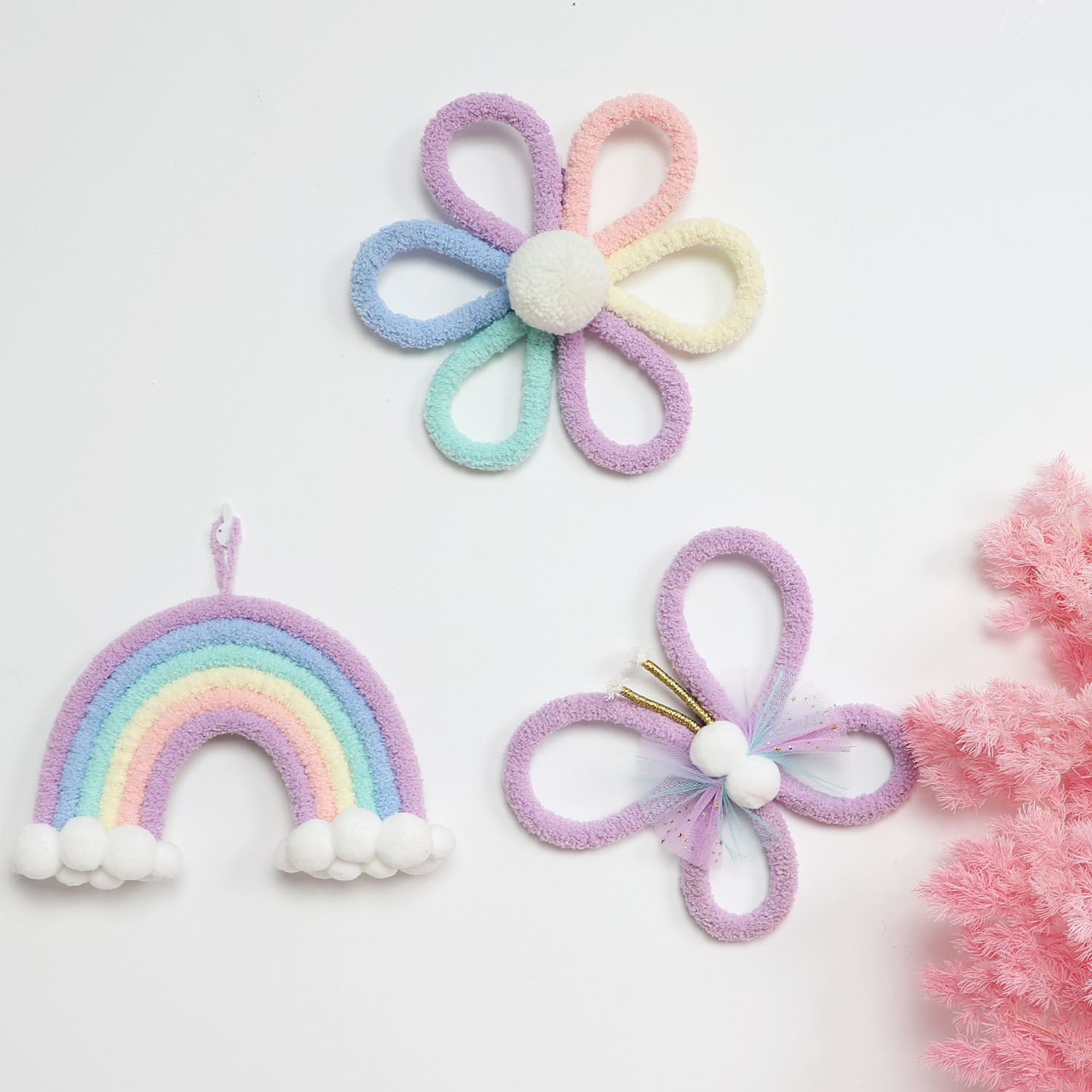 Nordic Rainbow Daisy Flower  B - Baby Nursery Hanging Decor บทวิจารณ์และราคา