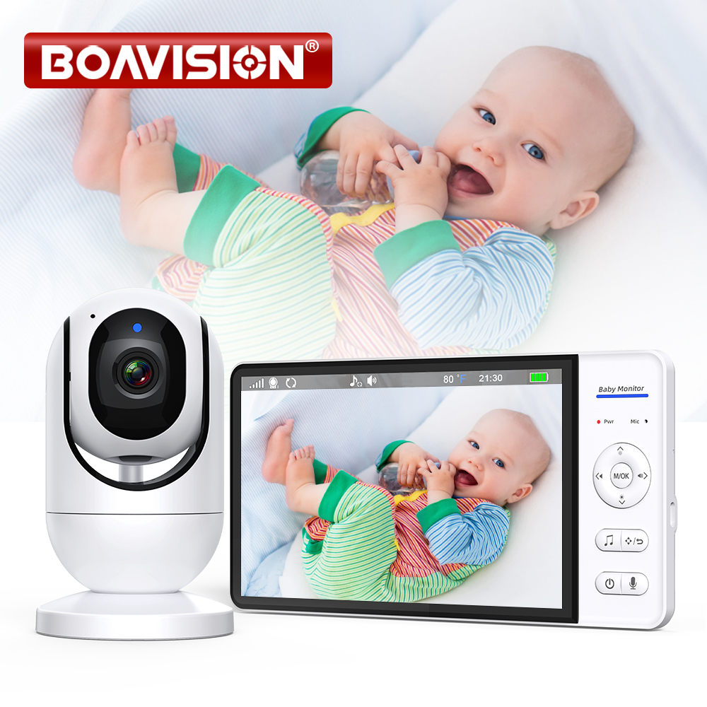 Video Baby Monitor 7'' 1080P H - Baby Monitor Split Screen บทวิจารณ์และราคา