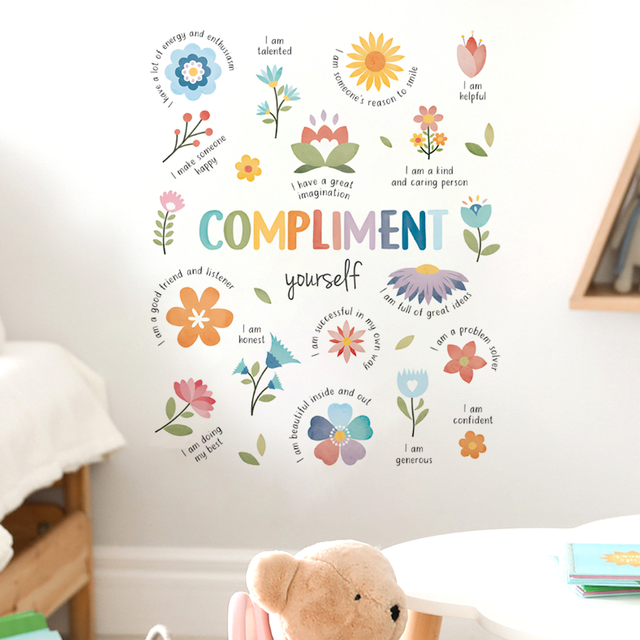 English colorful inspirational - Baby Nursery Quotes Wall Art บทวิจารณ์และราคา