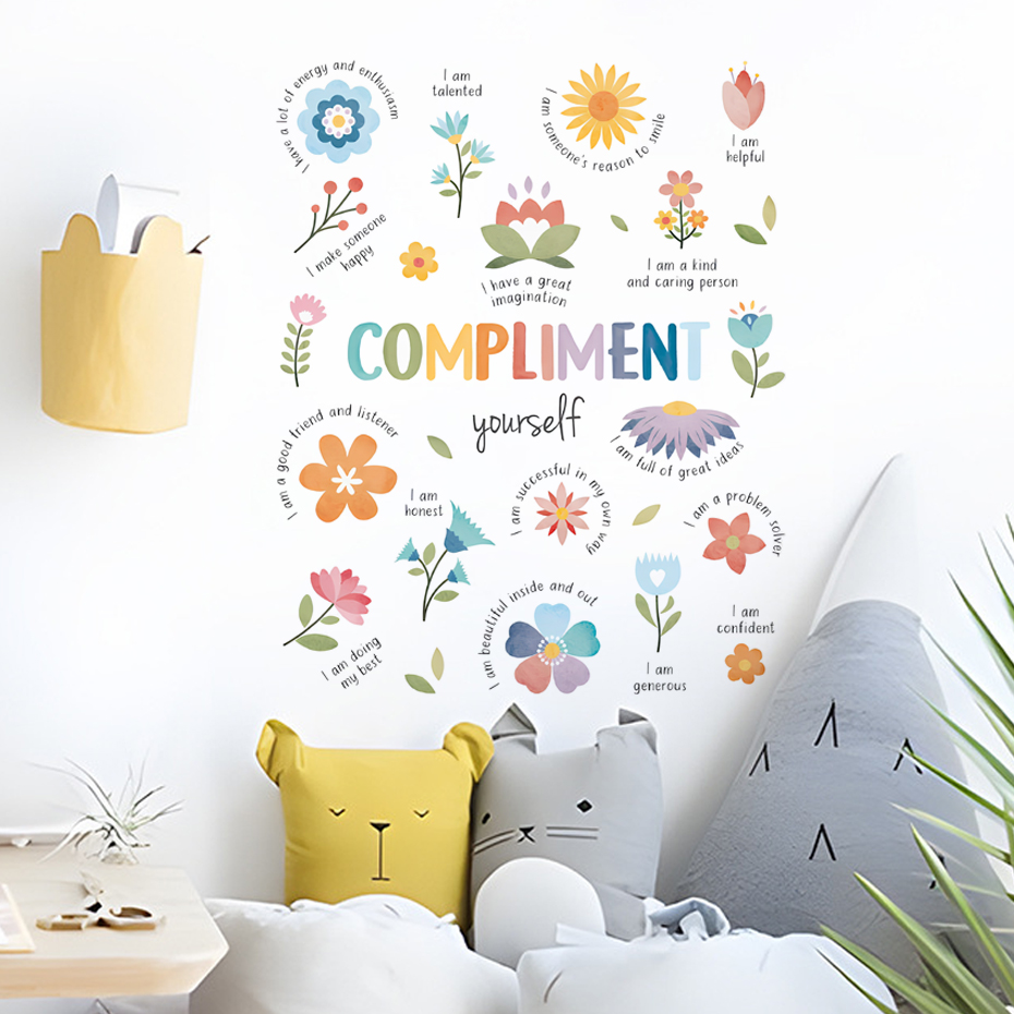 English colorful inspirational - Baby Nursery Quotes Wall Art บทวิจารณ์และราคา