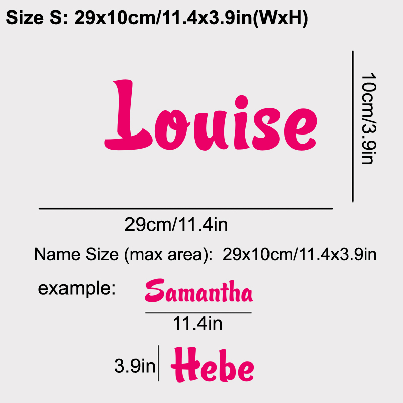 Personalized name vinyl decal  - Baby Nursery Stickers บทวิจารณ์และราคา