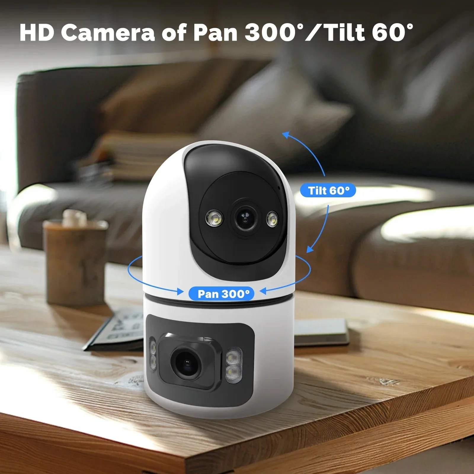 8MP WiFi IP Camera Baby Monito - Baby Monitor Split Screen บทวิจารณ์และราคา
