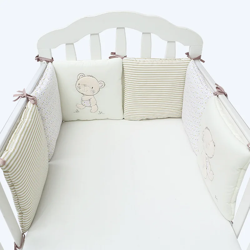 Baby Bed Protector Crib Bumper - Baby Nursery Glider บทวิจารณ์และราคา