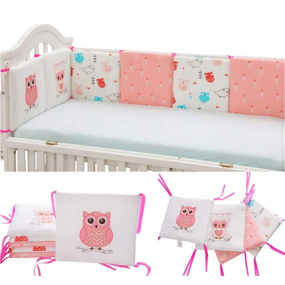 Baby Bed Protector Crib Bumper - Baby Nursery Glider บทวิจารณ์และราคา