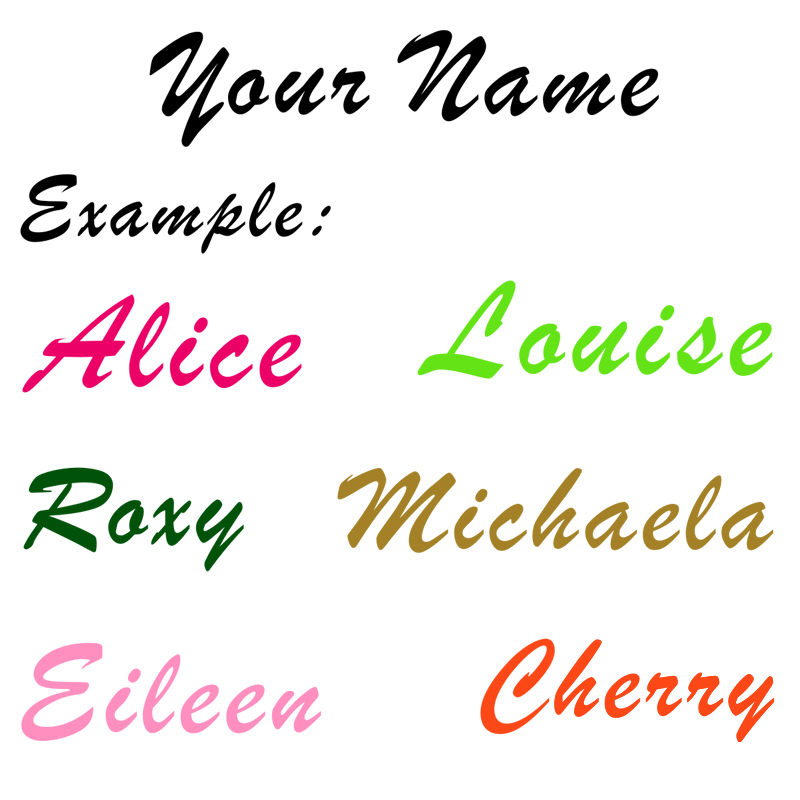 Custom Text Decal YOUR NAME Ca - Baby Nursery Stickers บทวิจารณ์และราคา