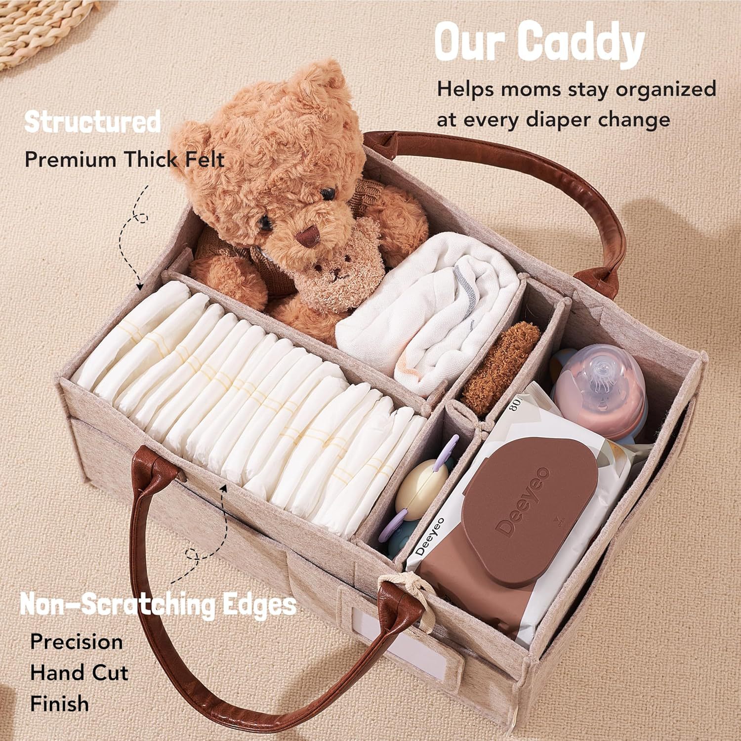 Baby Felt Storage Nursery Orga - Baby Nursery Storage บทวิจารณ์และราคา