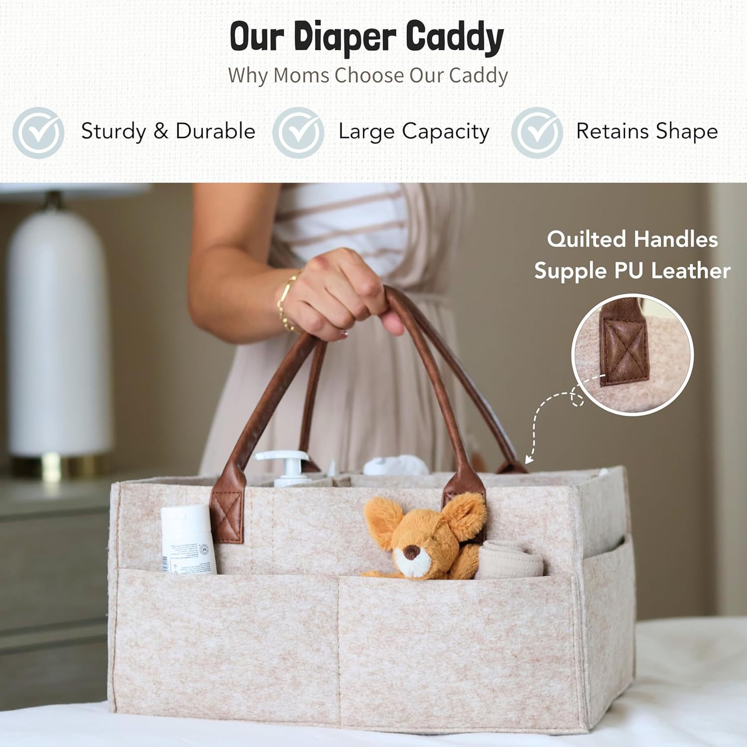 Baby Felt Storage Nursery Orga - Baby Nursery Storage บทวิจารณ์และราคา
