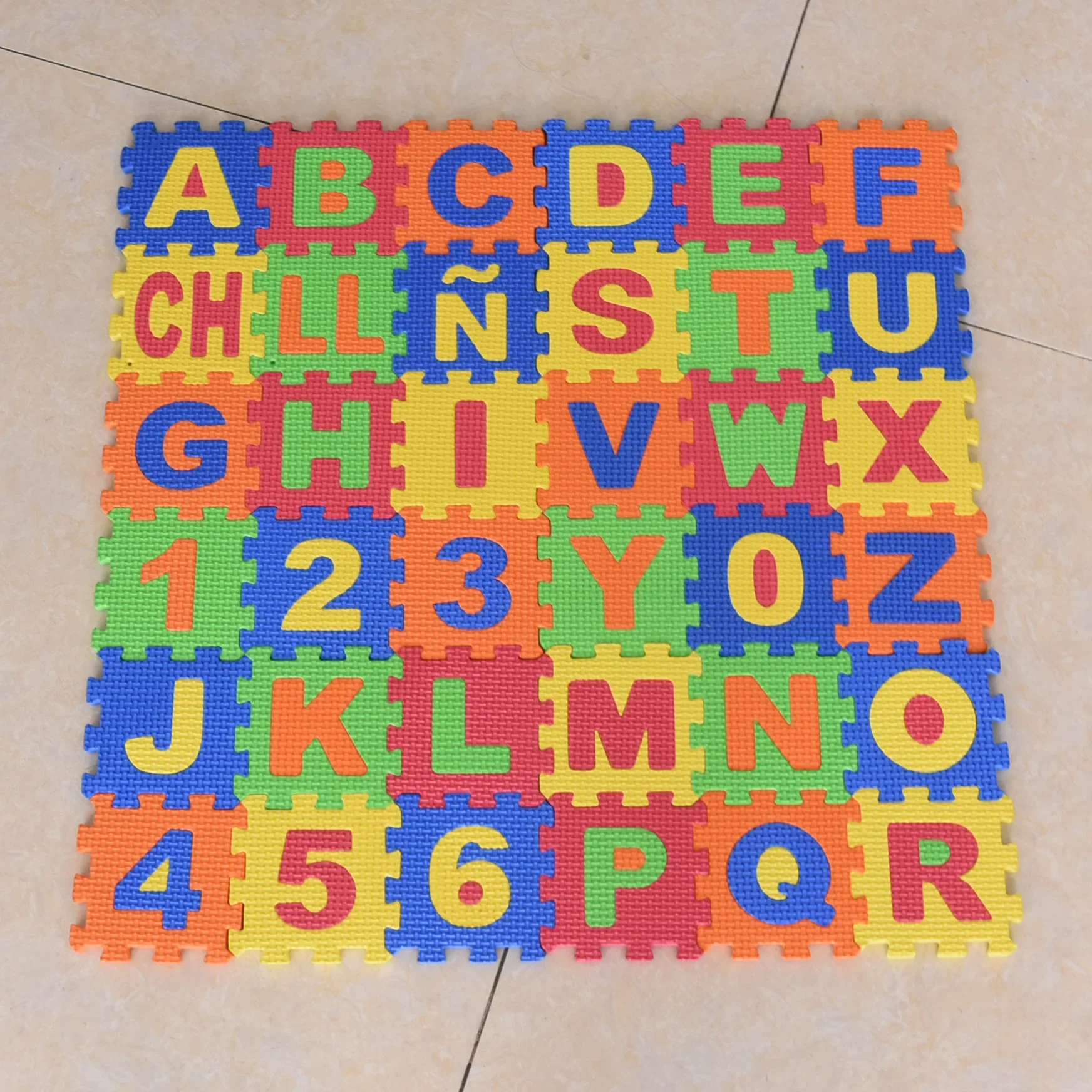Play Mats 36pcs 9cm Number Alp - Baby Nursery Cushion บทวิจารณ์และราคา