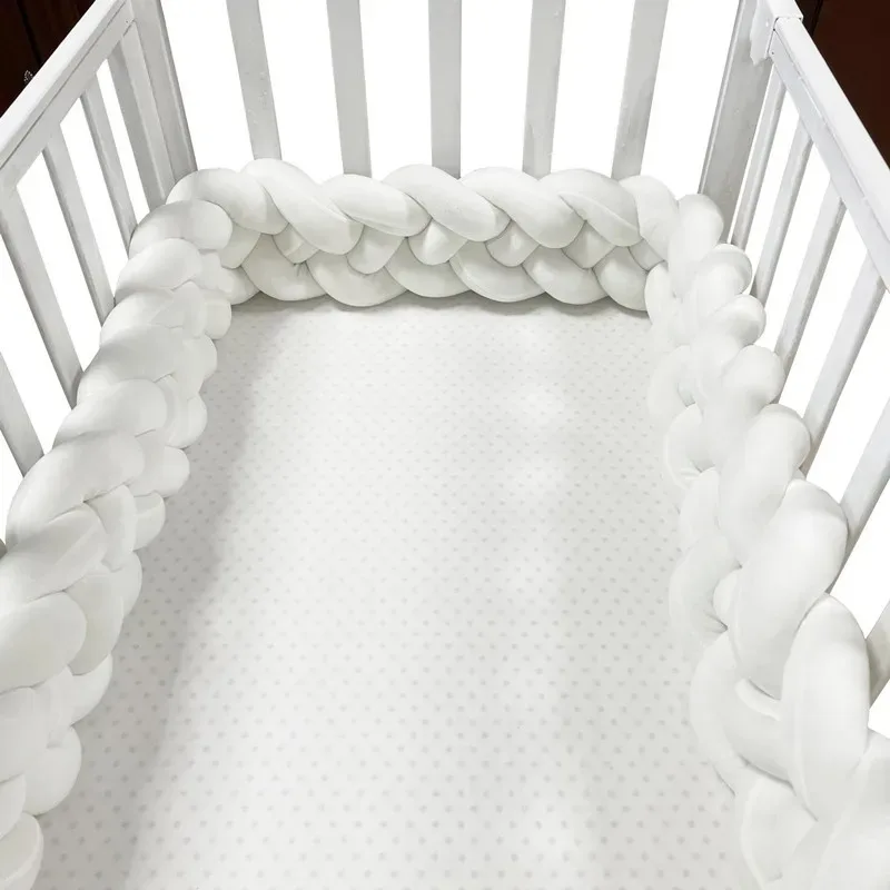 Baby Bumper Bed Braid Knot Pil - Baby Nursery Glider บทวิจารณ์และราคา