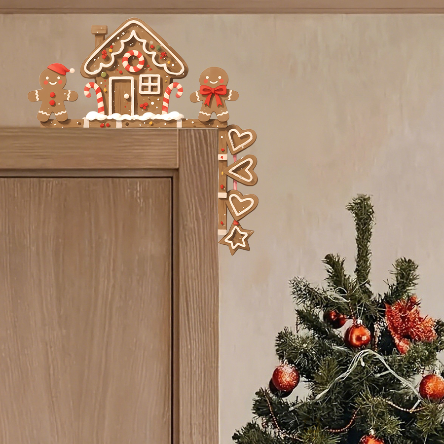 Gingerbread House & Man Christ - Baby Nursery Stickers บทวิจารณ์และราคา