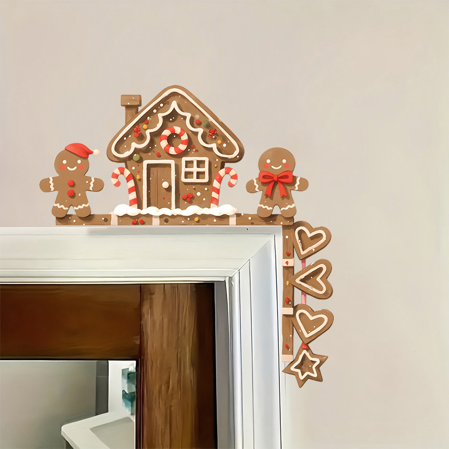 Gingerbread House & Man Christ - Baby Nursery Stickers บทวิจารณ์และราคา