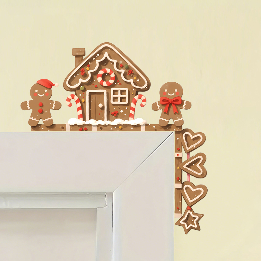 Gingerbread House & Man Christ - Baby Nursery Stickers บทวิจารณ์และราคา