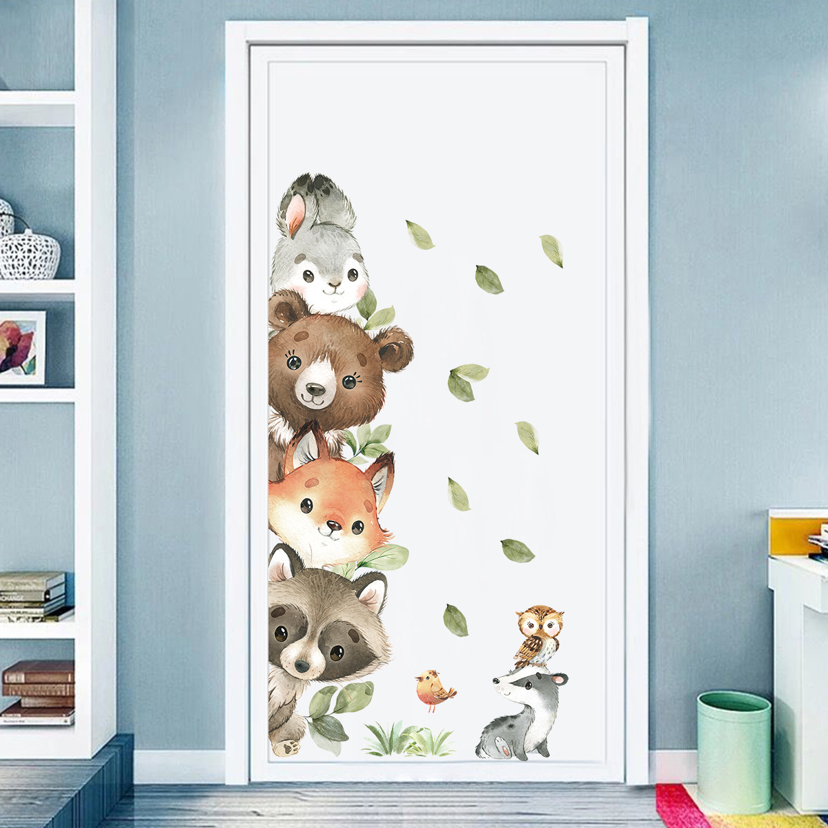 Forest Animals Theme Bear Deer - Baby Nursery Forest Theme บทวิจารณ์และราคา
