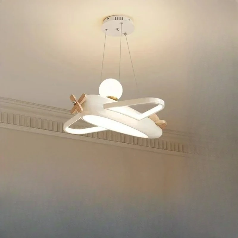 Nordic Airplane Lamps Modern C - Baby Nursery Chandelier บทวิจารณ์และราคา