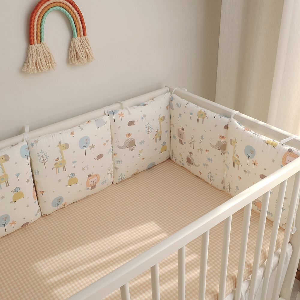 Baby Bed Bumper Newborn Bed Gu - Baby Nursery Glider บทวิจารณ์และราคา