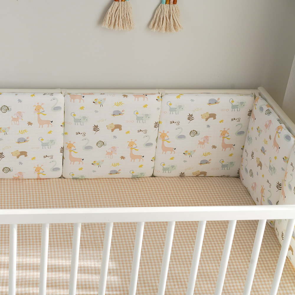 Baby Bed Bumper Newborn Bed Gu - Baby Nursery Glider บทวิจารณ์และราคา