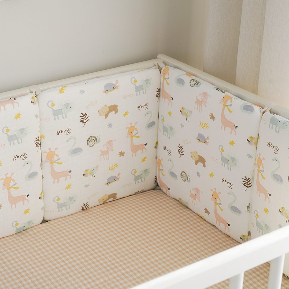 Baby Bed Bumper Newborn Bed Gu - Baby Nursery Glider บทวิจารณ์และราคา