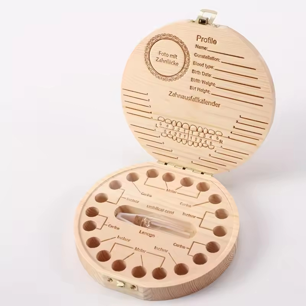 1PC Children's Milk Tooth Box  - Baby Keepsake Box บทวิจารณ์และราคา