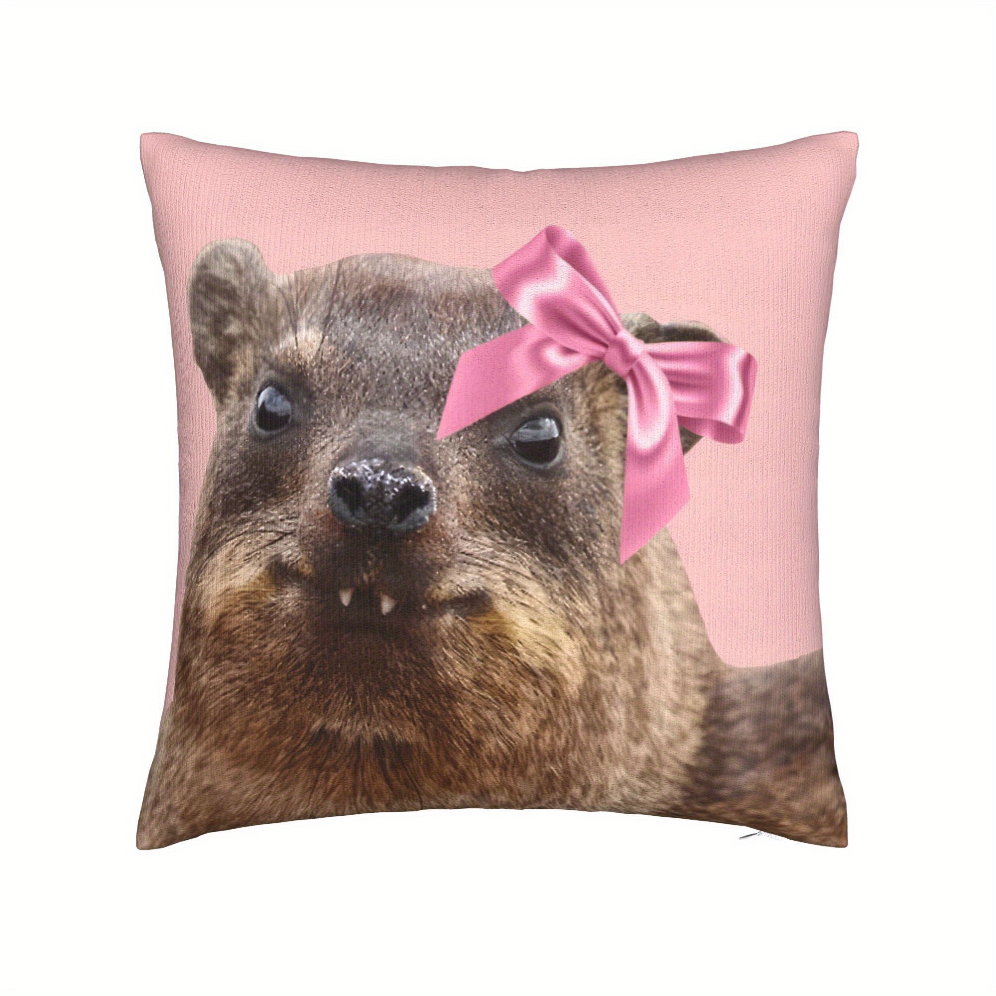 Cute Raccoon Pillowcase Nurser - Baby Nursery Cushion บทวิจารณ์และราคา