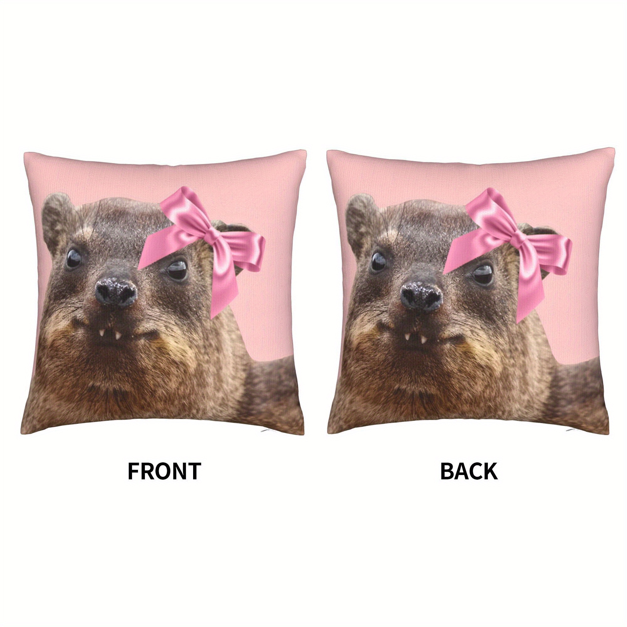 Cute Raccoon Pillowcase Nurser - Baby Nursery Cushion บทวิจารณ์และราคา
